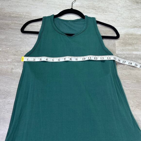 Shebird The Tunic Tank Bra Dress Dark Green Sea Moss size 4/Medium - Picture 6 of 7